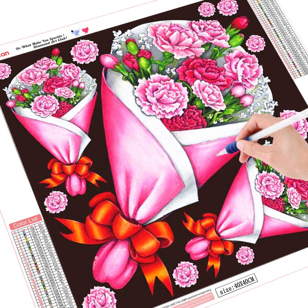 

DIY картина вышивка крестиком цветок мозаика украшение животное алмазная живопись домашний декор 20*20 cm