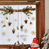 Christmas Static Window Sticker - No Glue, Won't Damage Glass - for Living Room Windows Decoration