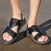High Quality Men's Beach Shoes Sandals Breathable Two Uses Men's Sandals Cow Quality Genuine Leather Non-slip Men's Slippers