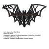 Small Floating Rack Halloween Bat Corner Shelf, Decorative Wooden Wall Mount Display Unique Storage Spiderweb Design Gothic for Home, Bedroom, Kitchen