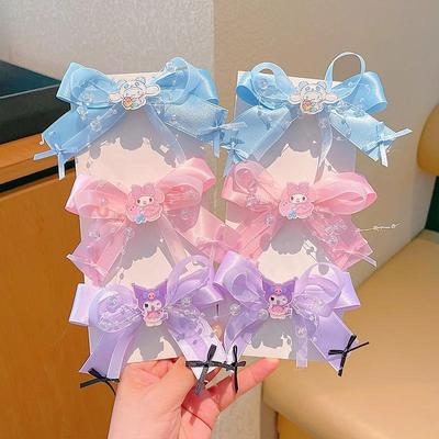 Fermagli per Capelli a Forma di Farfalla Kuromi per Bambine - Nuovi Fermagli Laterali Cartoon Melody 2025
