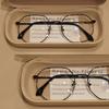 -0.5 ~ -6.0 Polygonal Myopia Glasses Anti Blue Light Flat Glasses Metal Eyeglass Frame Decorative Glasses