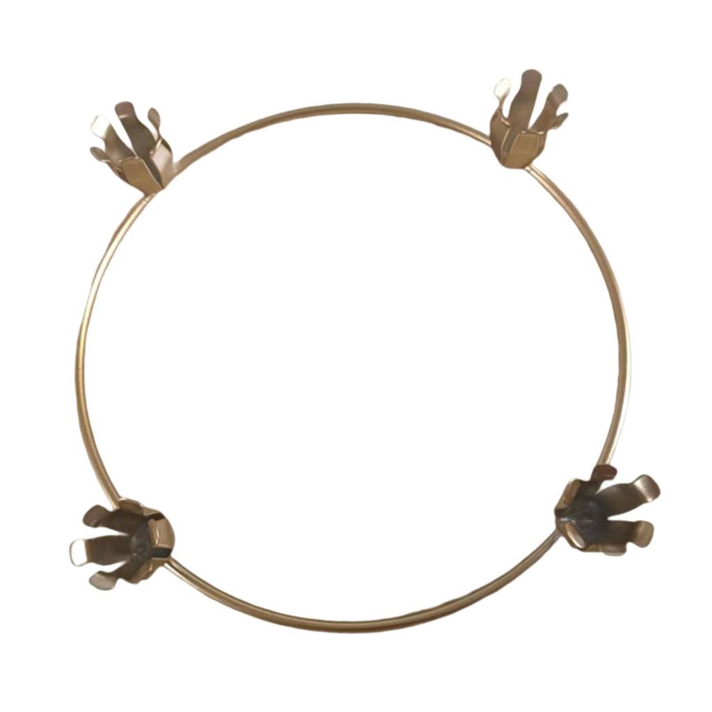 Round Taper Candle Holder Christmas Candle s Tea Light Advent Wreath for Dinner Dinning Living Room