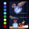 Mini MC Game Night Light Change Color Liquid Medicine Bottle Model Type C Rechargeable Game Room Atmosphere Decoration Toy Gift