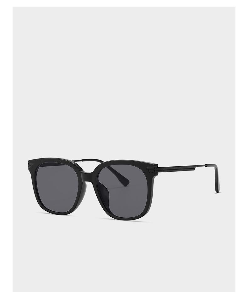 Women's Retro Square Acetate Sunglasses: Large Frame, High-End Feel, Face Slimming, Sunshade & Driving-Specific.