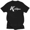 Adult Tee Tops Teenager Cotton Tee-shirt Zildjian K Percussion Drums Cymbal Logo - Black Custom T-shirt Tee Male Top Tees