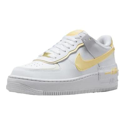 Air Force1 Shadow Rezistente la Abraziune Pantofi de Skate Low Top Adidași Albi pentru Femei CI0919-122