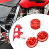XR400R Motocross Frame Fairing Protector Plug For Honda XR 400R Engine Crankcase Sprocket Cover Hanger Plate Brake Hose Clamp