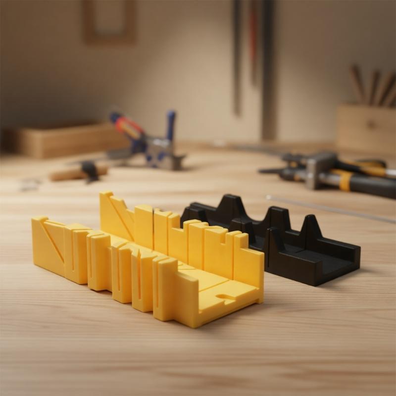 Wear Resistant Oblique Cutting Tool 45/90 Degree Wood Cutting Clamping Sawing Guide Miter Sawing Box Woodworking Tool