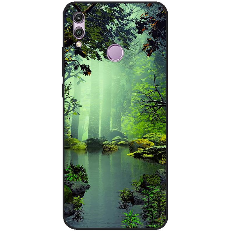 For Honor 8X Case 6.5" TPU Fashion Cover For Honor 8X 8x Soft Silicone Phone Shell For Huawei Honor 8X 8 X Protective Case Coque