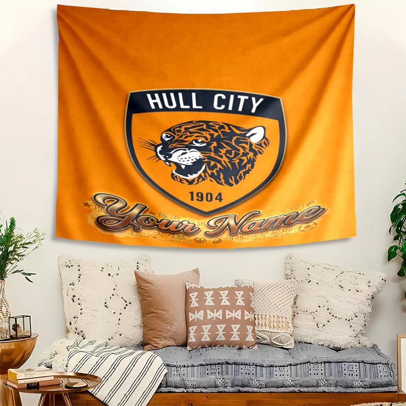 Personalized Name H-Hull Tapestry, Wall Hanging Tapestry, Pattern Tapestry for Dorm Bedroom Living Room Wall Art Photography Backdrop