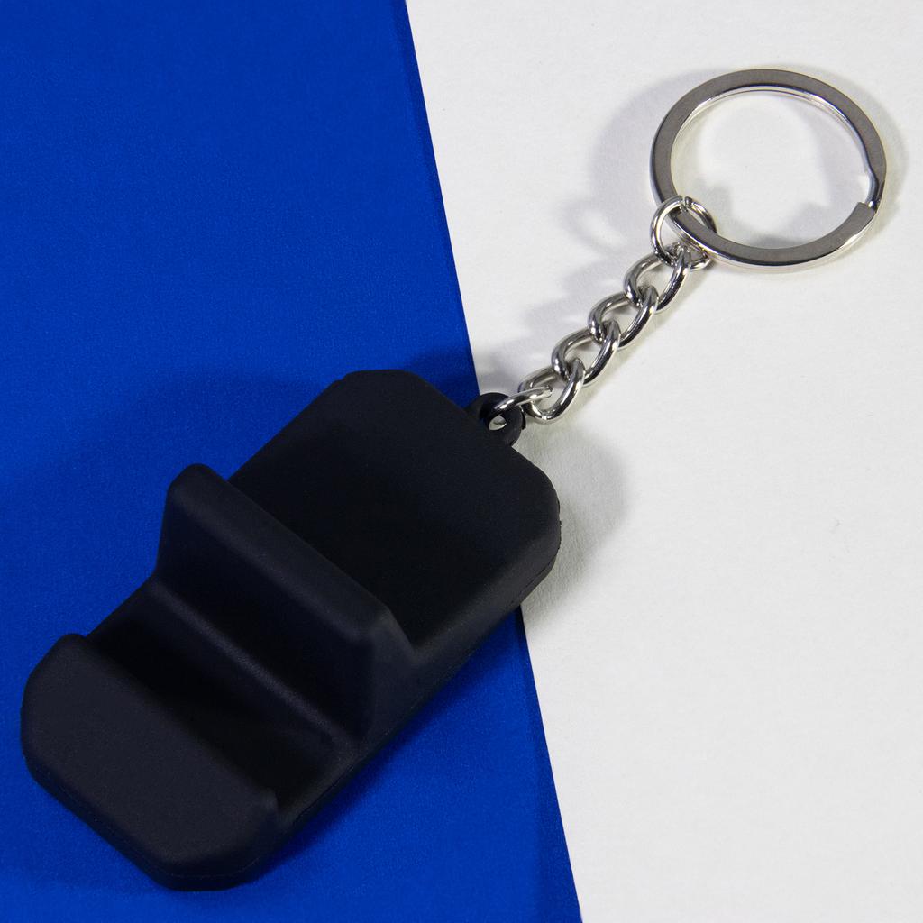 Stojany na telefon Mini přenosný líný držák na telefon s přívěskem na klíče Stojan na telefon Univerzální