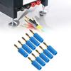 10Pcs Banana Plug 2.5mm Gold Plated Brass Solder Type Male Connector Accessory Set Kit
