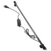 1Pcs Fish Tank Lamp Aquarium Landscaping LED Light Pure White Long-Lasting Material Suction Cups Easy Fixing Fish Tank