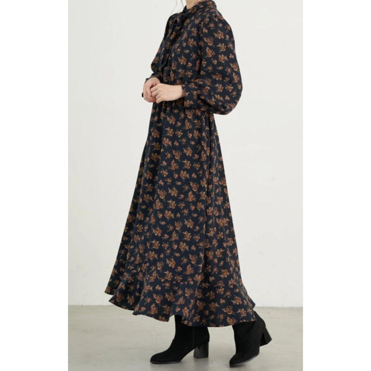 (Good condition) earth music&ecology 3way flower dress