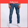 Color Jeans Mens Slim Solid Jeans Clothes Sale