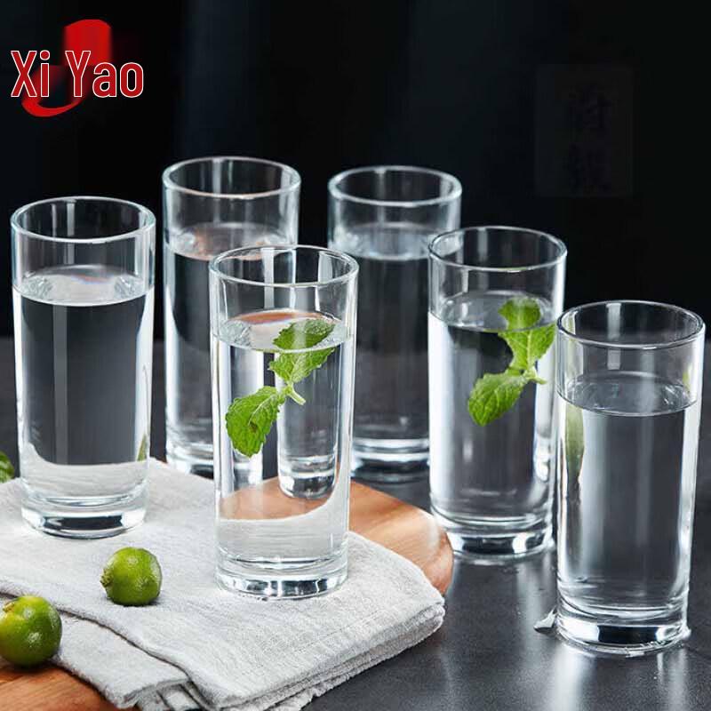 Xiyao Transparent Glass Drinkware Set