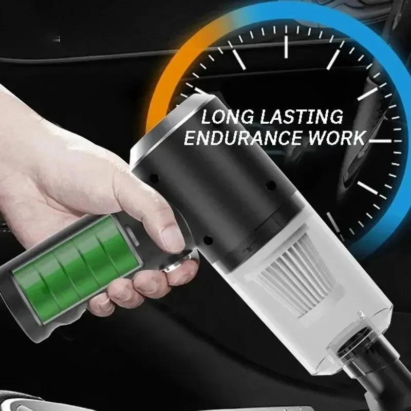 New Car Vacuum Cleaner 2990000 PA Powerful 4 In1 Clean Machine Wireless Blowing Suction Portable Vacuum Cleaner For Vehicle