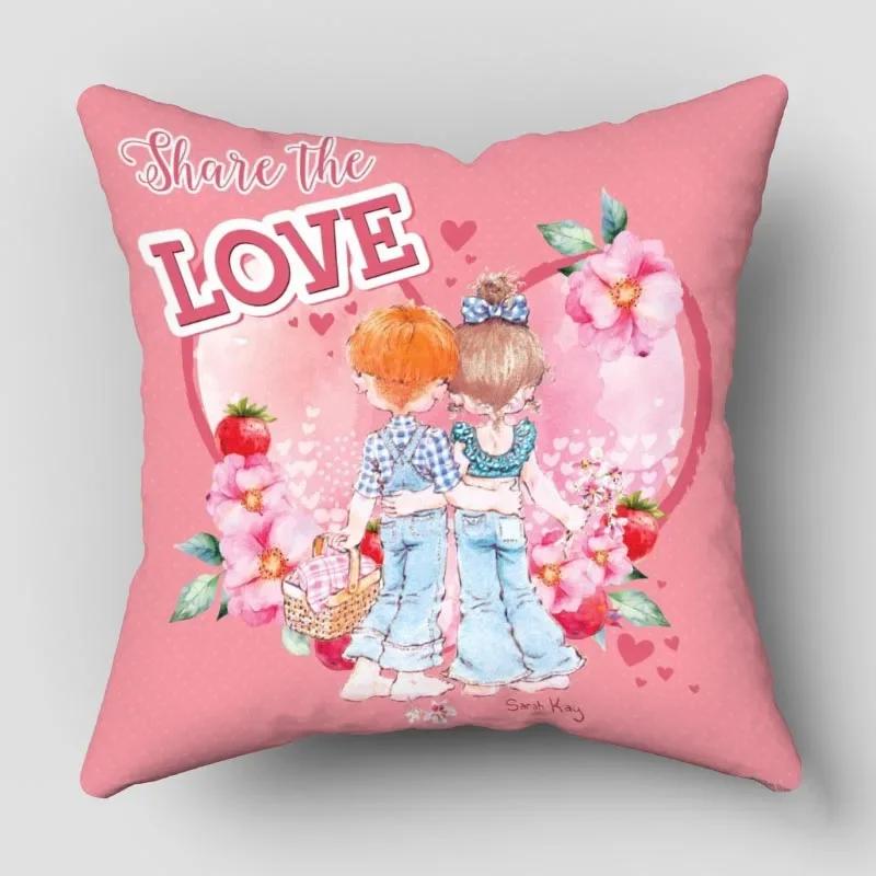 Kissenbezüge Sarah Kay Cartoon Kissenbezüge Dekokissen für Sofa Autodekoration Kissenbezug WJY12.25