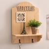 Multiple Hook Key Rack for Hallway Decors Space Saving Key Organizers Rack Designed for All Users in Various Locations