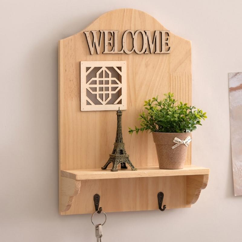 Multiple Hook Key Rack for Hallway Decors Space Saving Key Organizers Rack Designed for All Users in Various Locations