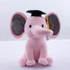 Piccoli giocattoli di peluche a forma di elefante, per placare i bambini, simpatici animali di peluche, bambole, accessori per matrimoni, festival musicali, regalo per bambini
