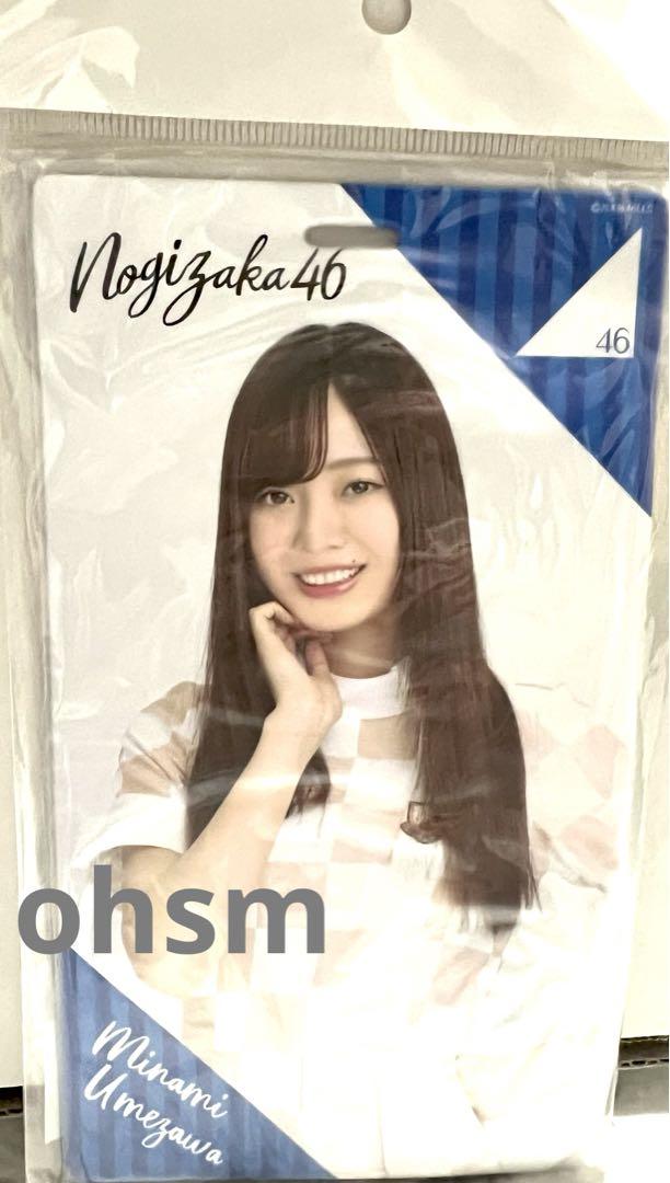 

[USED] Nogizaka46 Minami Umezawa Ticket Holder Nigemizu with Neck Strap