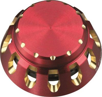 SLPWORKS Daiwa SLP WORKS Handle Cap LPW Spinning Handle Cap S for Spinning Reels, Red, SLPWA044