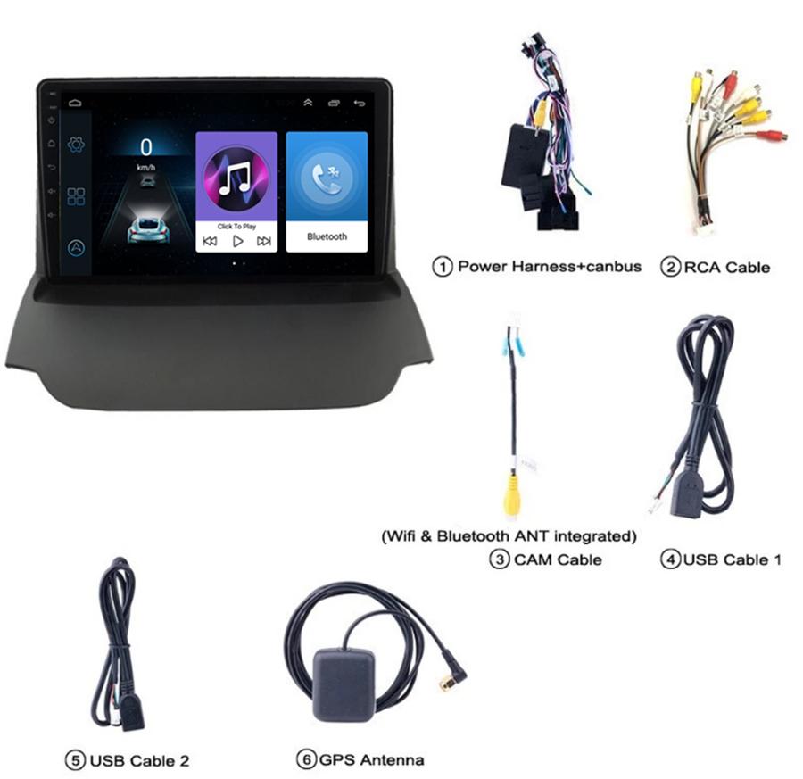 

For Ford Yibo navigation all-in-one machine 13-17-9 inch high configuration