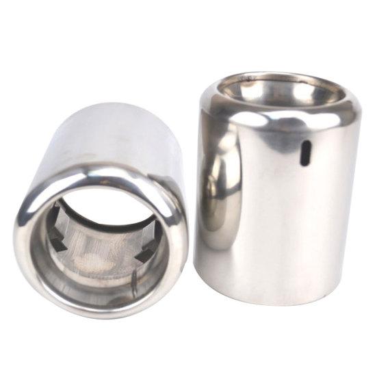 Silver Car Vehicle Exhaust Tube Tailpipe Muffler Tip For Mazda 6 Cx-5