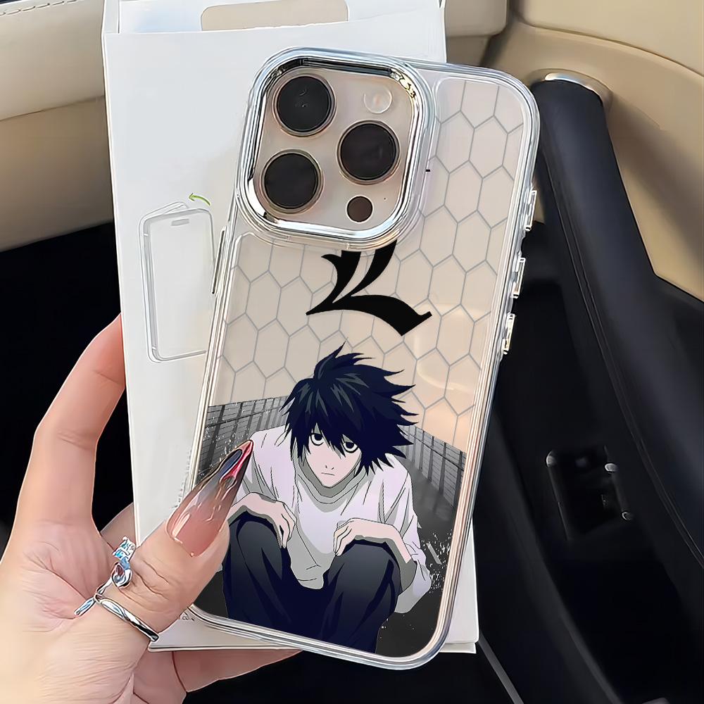 

Anime D-Death N-Note Phone Case for Xiaomi Redmi Note A5 A3 15 14 13 14c 13c 12 11 12s 12c 10c 10 9 Pro Plus 4G 5G Clear Cover Redmi 9T 4G
