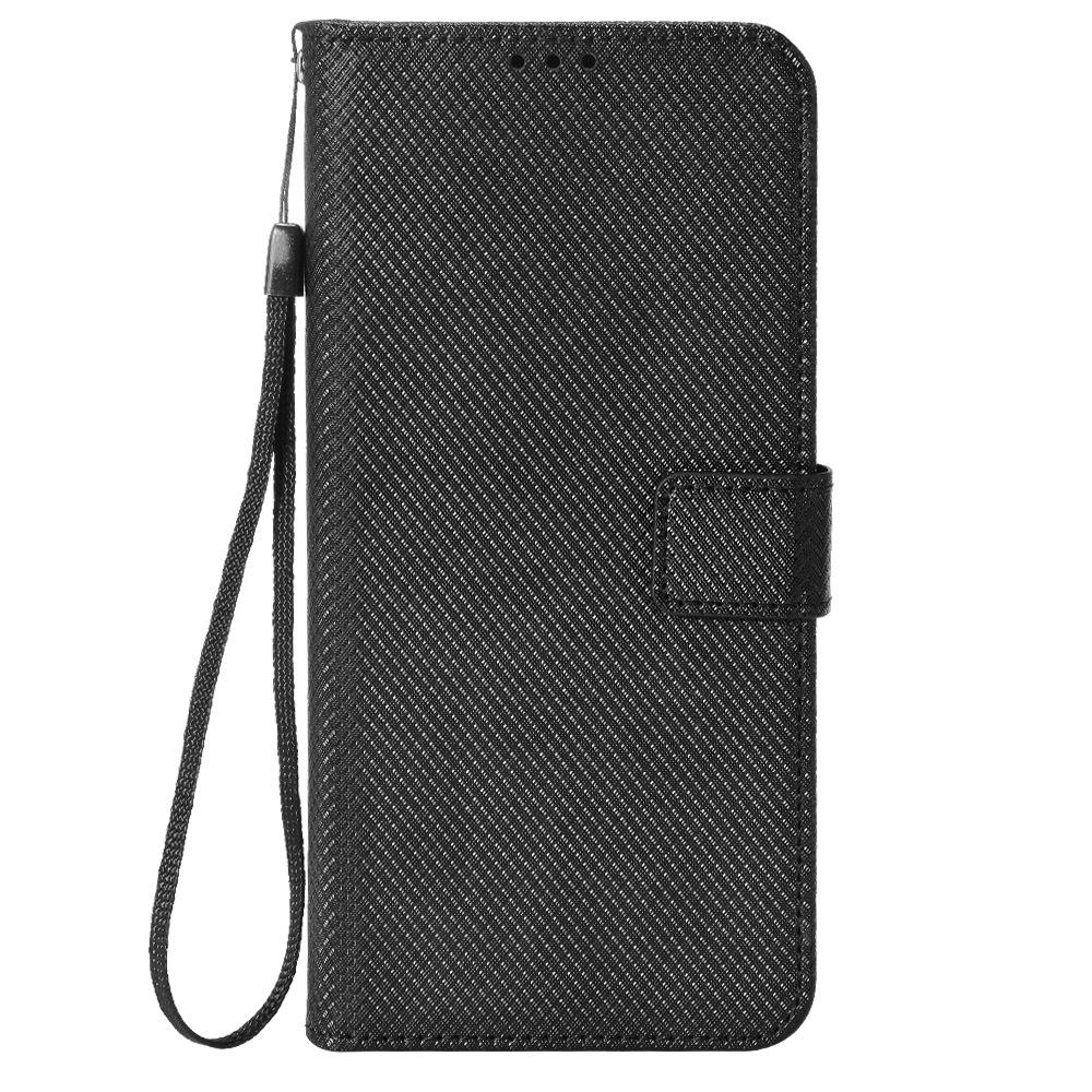 Suitable for TCL 403/503 phone case, TCL 505 phone case with diamond pattern, card slot, 50LE flip cover with strap, 502