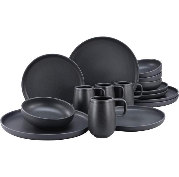 

Набор посуды CreaTable Uno черный, 16 шт. (22978)