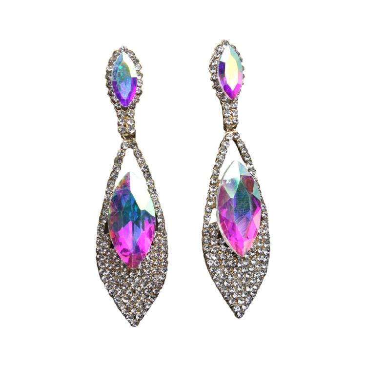 

Fashionable Teardrop Crystal Earrings for Daily Wear Trendy Women s Ear Jewelry Stylish Bridal Wedding Jewellery