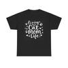 Men's and Women's T-shirts Cat Mom Life Graphic