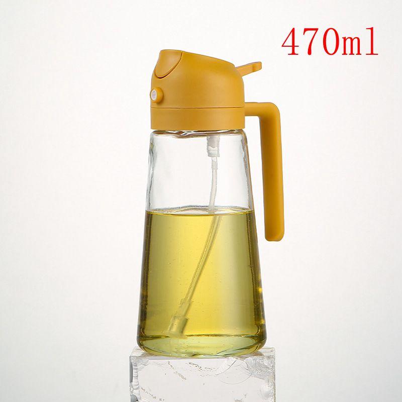 1PC 300ML Olive Oil Spray Bottle Kitchen Soy Sauce Vinegar Seasoning Container Dispenser for Camping BBQ Roasting Cooking Salad