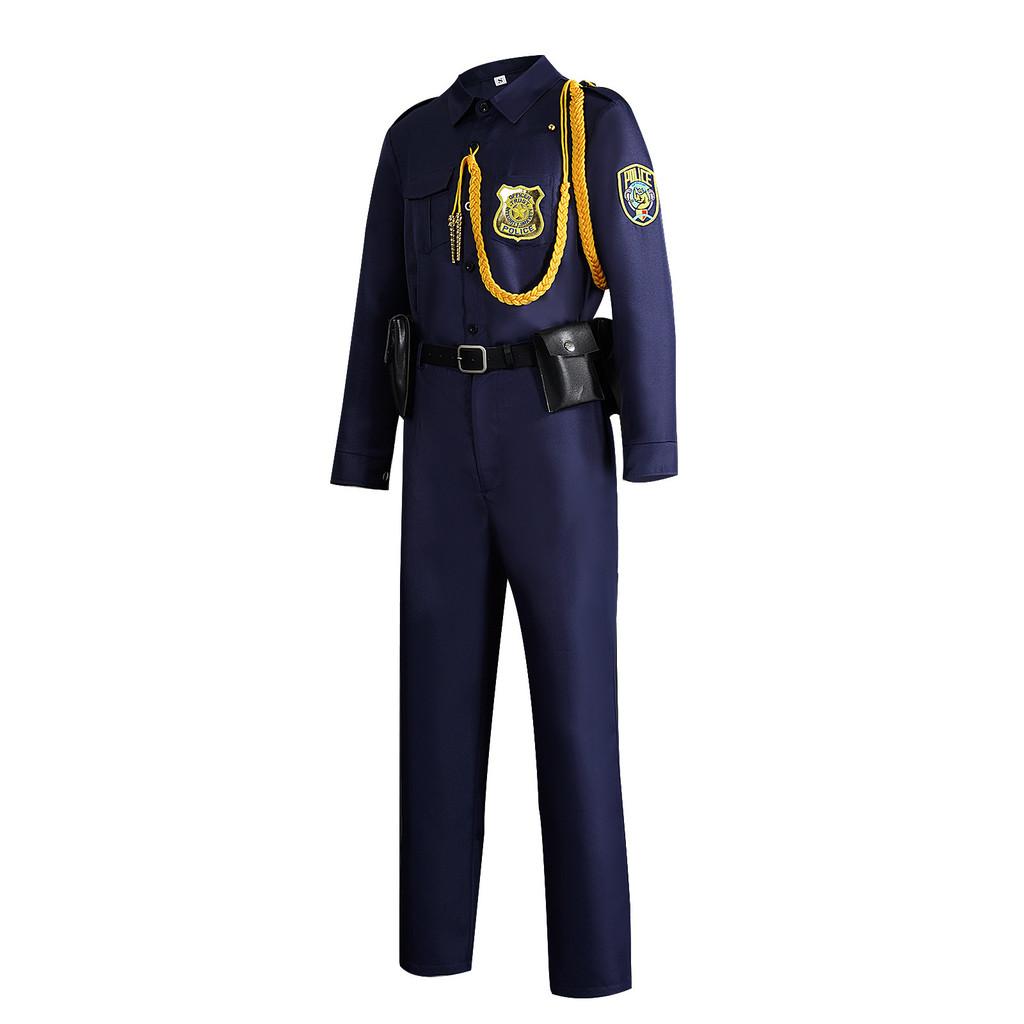Zootopia Nick Officer Cosplay Costume For Halloween And Anime Role Play