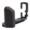 Hand Grip L Plate Bracket Fit for Fujifilm X-T5 Camera Quick Release Plate Wooden Handgrip L Shape Grip Black