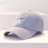 New Simple Letter Baseball Cap Women's Tide Brand Spring and Summer Versatile Curved Brim Sun Protection Shade Cap Men