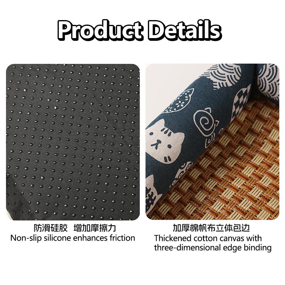 Cat Bed Summer Cooling Pet Mat House For Cats Accessories All Accessory Products Houses Beds Puppy Things Kitten Basket Cushions