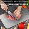 Korekaou Pure Titanium Cutting Cutting Board for Kitchen and Dishwasher Safe Board, Lightweight, Rust-Resistant, Antibacterial, Double-Sided
