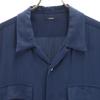 DENHAM made in Japan Short sleeve Open collar shirt XL Navy Men's Used
