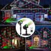 Christmas Projector Lights Outdoor, Waterproof Christmas Laser Lights Landscape Spotlight Decorative Stage Lights with Red and Green Xmas Patterns