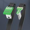 Multiple Length Option Right Angle To USB Charging Wire For Portable Devices Charging Cord Data Transfer
