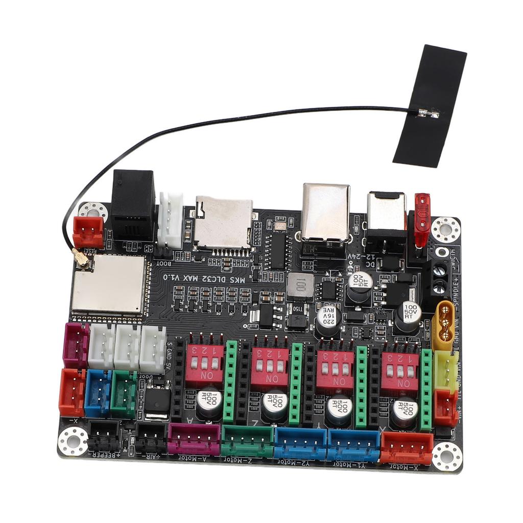 CNC 4 Achsen Controller Board Graviermaschine Hauptplatine 32 Bit Erweiterungskarte DC12 24V 10A