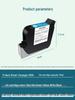 Chuangpu Handheld Smart Inkjet Printer, Fully Automatic with Large Print Head and Quick-Drying Ink Cartridge (25.4mm)