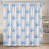 Fashion Bowknot Shower Curtains Red Pink Bow-Tie Heart Pattern Girl Gift Modern Bathroom Decorative Bath Curtain Set With Hooks