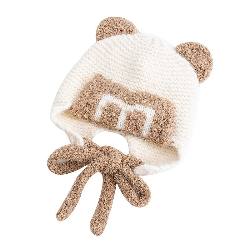 New Women Cute Cat Ear Winter Hat Trendy Streetwear Knitted Hat With Earflap Girls Lovely Female Dandy Cap