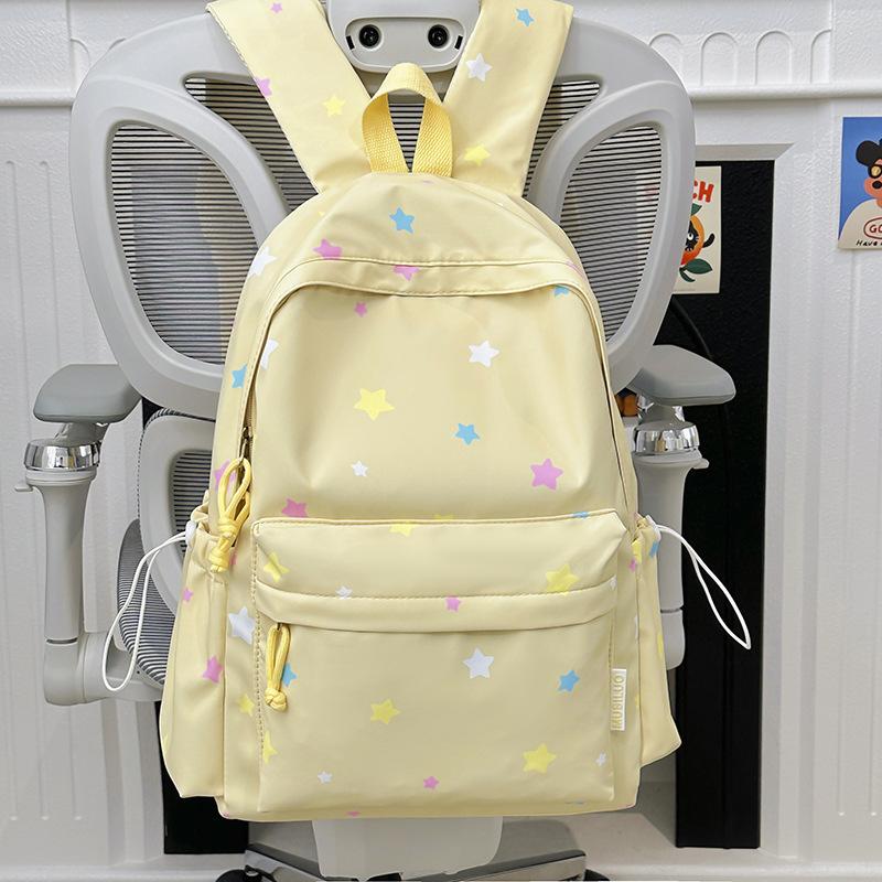 Schoolbag Japanese school bag Junior high school ins girl heart star large capacity versatile dopamine mini backpack backpack