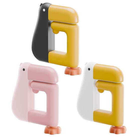 Handbag Hook Hanger for Table Portable Folding Under Desk Headphone Holder Cartoon Duck Purse Backpack Hanger